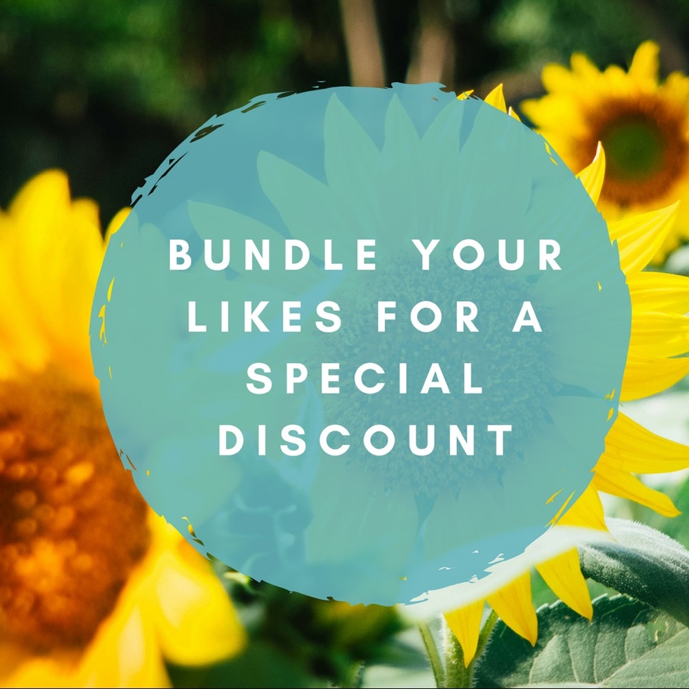 Bundle your likes for a special discount
